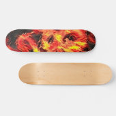 Chinese keizer Dragon Element Custom Pro Board Skateboard (Horizontaal)