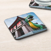 Chinese Keizerdraak Bier Onderzetter (Linkerzijde)