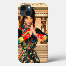 Chinese keizerin fantasyp-portretkunst Case-Mate iPhone case