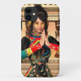 Chinese keizerin fantasyp-portretkunst iPhone 11 hoesje