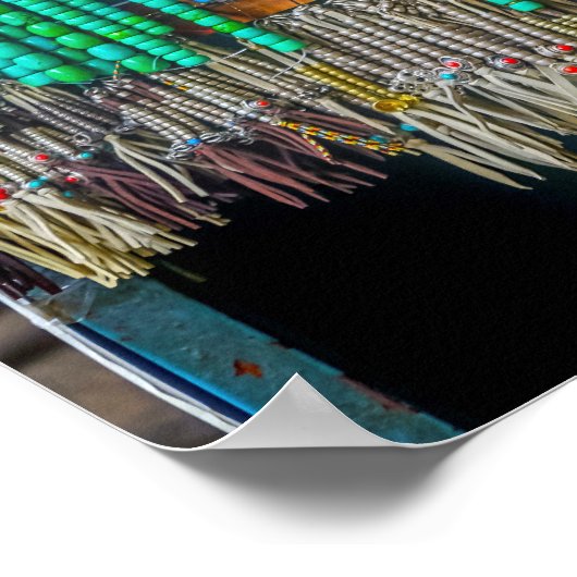 Chinese keramische kralen | Beijing Poster (Hoek)