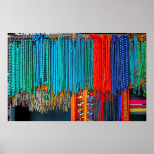 Chinese keramische kralen Beijing Poster