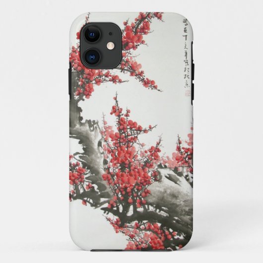 Chinese Kersenbloesem Case-Mate iPhone Case (Achterkant)