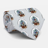 Chinese kerstcadeautjes met Shar-Pei Stropdas (Opgerold)