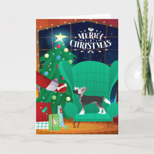 Chinese kerstkerstfeestdag feestdagen kaart