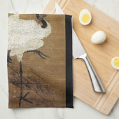 Chinese keukenhanddoek met scrollende kraan (Quarter Fold)