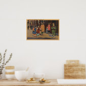 Chinese kinderen in Chinatown-San Francisco, CA 2 Poster (Keuken)