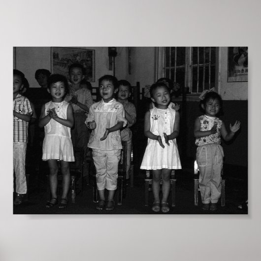  Chinese kinderopvang Changsha Poster (Voorkant)