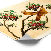 CHINESE Klassieke  Natuur stijl Poster (Hoek)