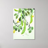 Chinese komkommer canvas afdruk (Voorkant)