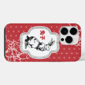 Chinese Konijn iPhone Hoesje (Achterkant horizontaal)
