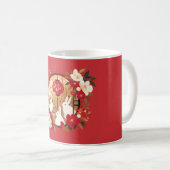 Chinese konijn koffiemok (Voorkant rechts)