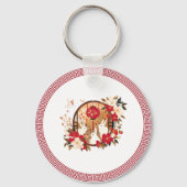 Chinese konijn sleutelhanger (Voorkant)
