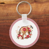 Chinese konijn sleutelhanger (Voorkant)