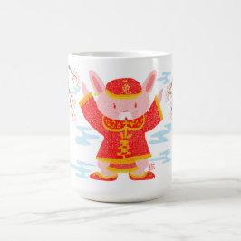 Chinese konijnenpak koffiemok