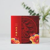 Chinese konijnenvolken nieuwjaar 2023 G2 Kaart (Staand voorkant)