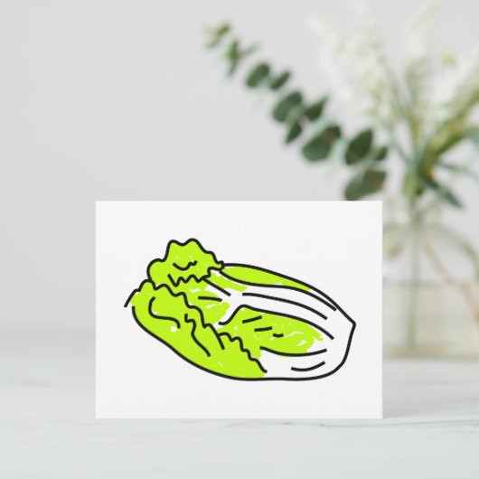 Chinese kool briefkaart (Staand voorkant)