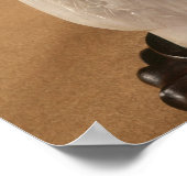 Chinese kool, Koreaans, 19e eeuw (jade) Poster (Hoek)