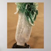 Chinese kool, Koreaans, 19e eeuw (jade) Poster (Voorkant)