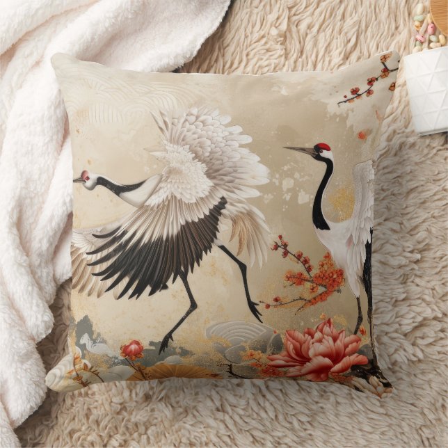 Chinese kraanvogels kussen (Deken)