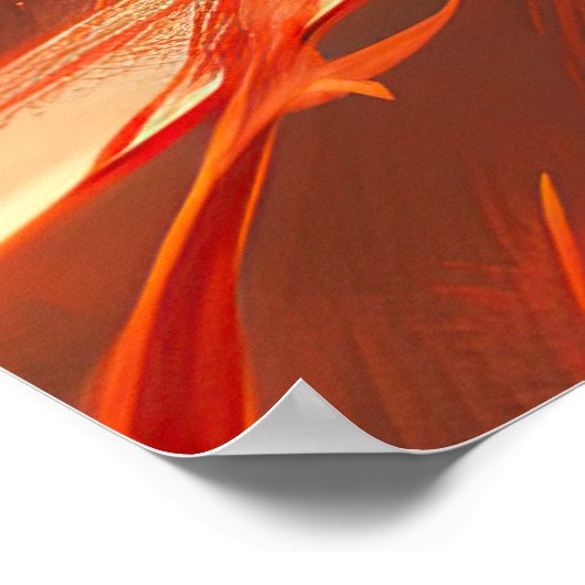 Chinese krijger poster (Hoek)