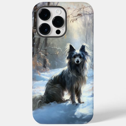 Chinese kuif laat het sneeuwKerstmis Case-Mate iPhone Case (Achterkant)