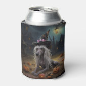 Chinese kuifpompoenen Halloween eng Blikjeskoeler (Blikje Voorkant)