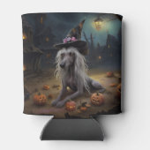 Chinese kuifpompoenen Halloween eng Blikjeskoeler (Achterkant)