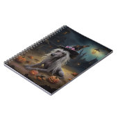 Chinese kuifpompoenen Halloween eng Notitieboek (Linkerzijde)