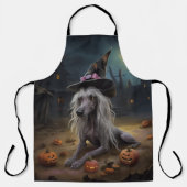 Chinese kuifpompoenen Halloween eng Schort (Voorkant)