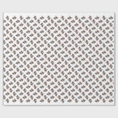 Chinese kuifvlag cadeaupapier (Vlak)