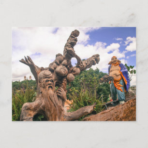 Chinese Kunst in Dalat, Vietnam Briefkaart