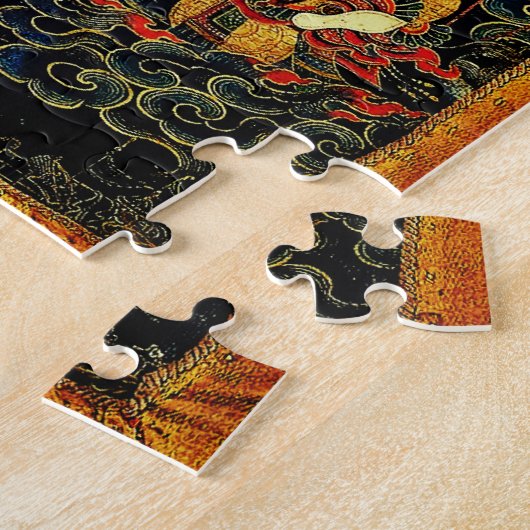  Chinese kunst Legpuzzel (Zijkant)