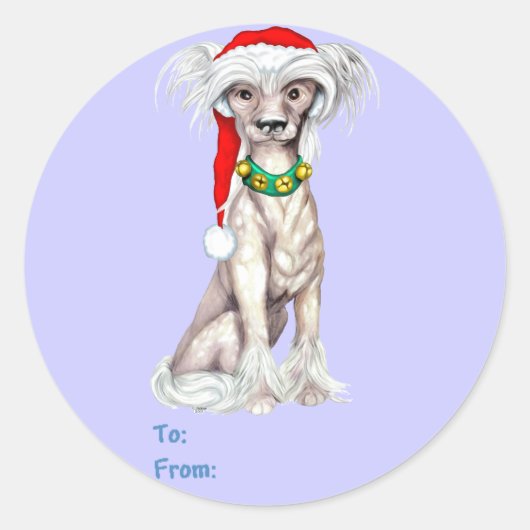 Chinese Labels voor kerstcadeautjes (Voorkant)