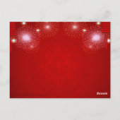 Chinese lampions Fireworks Rabbit Year 2023 HPostc Briefkaart (Achterkant)