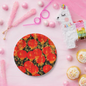 Chinese lampjes papieren bordje (Feest)