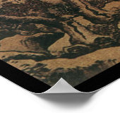 Chinese landschap (I) Poster (Hoek)