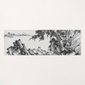 Chinese landschappen kunst omkeerbare yogamat (Voorkant (horizontaal))