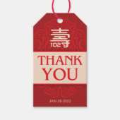 Chinese "Langlevendigheid" (100 jaar en ouder) Cadeaulabel (Voorkant)