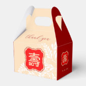 Chinese langlevendigheid (99 jaar en jonger) bedankdoosjes (Voorkant Zijde)