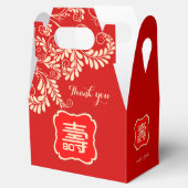 Chinese langlevendigheid (99 jaar en jonger) - roo bedankdoosjes (Geopend)
