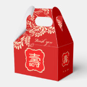 Chinese langlevendigheid (99 jaar en jonger) - roo bedankdoosjes (Voorkant Zijde)