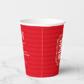 Chinese langlevendigheid (99 jaar of jonger) papieren bekers (Rechts)