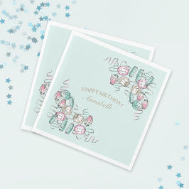 Chinese Lantaarn & Ribbon Party Servetten