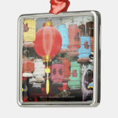 Chinese lantaarns metalen ornament (Links)
