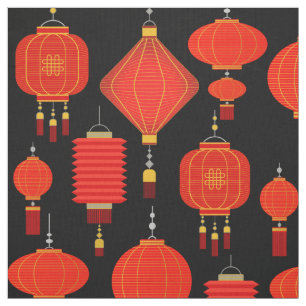 Chinese lantaarns stof