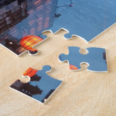 Chinese lantiaan Jigzaag Puzzle Legpuzzel (Zijkant)