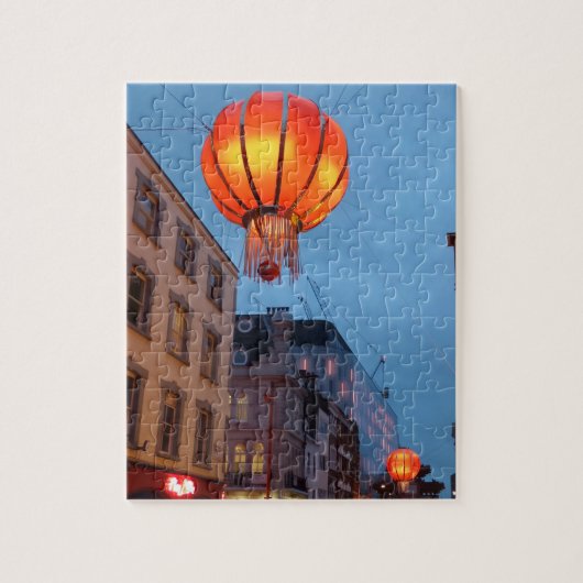 Chinese lantiaan Jigzaag Puzzle Legpuzzel (Verticaal)