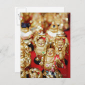 Chinese Laughing Buddhas Briefkaart (Voorkant / Achterkant)