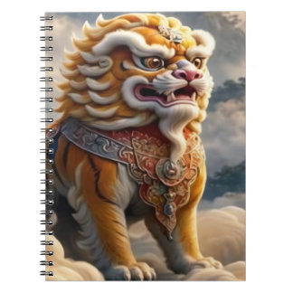 Chinese Leeuw Foto Notitieboek